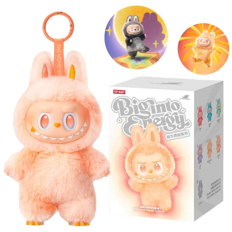 Pelúcia Labubu com 17cm Coleção Bigtime - POP MART - Pelúcia